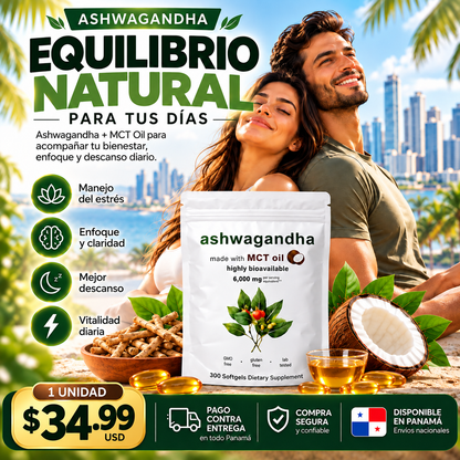 ASHWAGANDHA - EQUILIBRIO NATURAL PARA TUS DIAS