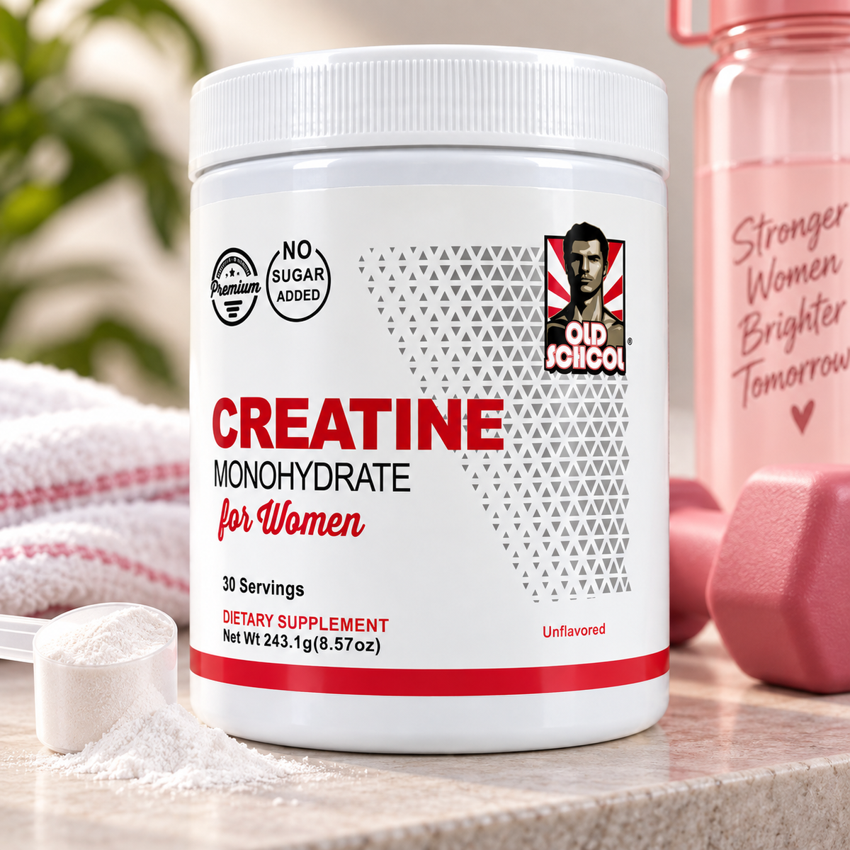 CREATINE MONOHYDRATE FOR WOMEN - MAS FUERZA Y MAS ENERGIA